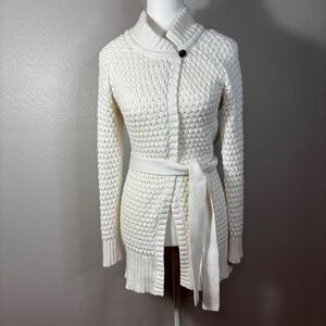 Eddie Bauer Chunky Knit Wrap Cardigan